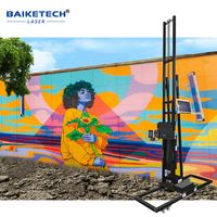 Impresora de pared 3D, impresora de pared de tinta, paredes de inyección de tinta Vertical UV, pinturas de impresión UV, máquina directa, pintura automática 5d
