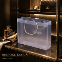 Sac à main en plastique transparent léger et pratique à double poignée, fabriqué par un professionnel, idéal pour les mariages