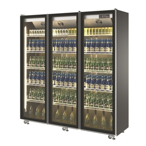 Réfrigérateur vertical pour boissons et vins YINZHENG, armoire réfrigérée à trois portes pour supermarchés, restaurants et bars - Product Image 1