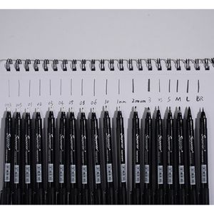 Juego de Marcadores Permanentes de Tinta Negra para Papel, Diseño de Marca Superior a Precio Económico, Múltiples Tamaños, Plástico, Modelo MS-806B - Product Image 5