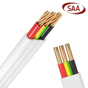 450/750V AS/NZS 5000.2 1.0mm 1.5mm 2.5mm 4mm 6mm 10mm 16mm Flat PVC 2C+E 3C 3C+E Twin Active Cable