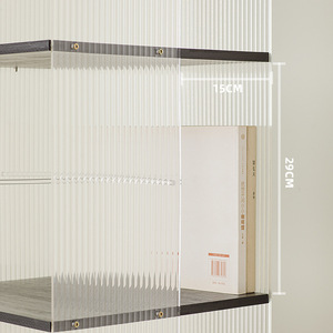 Bibliothèque rotative Eleven Dimensions 2248 noire, autoportante, gain de place, pour la maison et les étudiants - Product Image 4