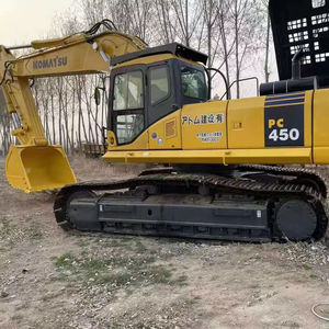 Excavatrice utilisée de KOMATSU PC450, 45 tonnes de KOMATSU de PC450-8 PC400 d'excavatrice hydraulique de pelle rétro en stock - Product Image 1