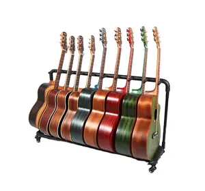 Professionelle gitarre display rack ZSJ-79 metall gitarre stehen mehrere mit 9 halter