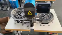 Machine de fixation de bouton pression en métal en plastique industriel à double plaque d'alimentation automatique YS-328D