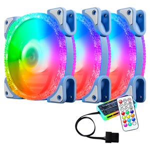 OEM изготовленный на заказ компьютер PC 120 мм вентилятор 12025 RGB охлаждающий вентилятор <span class=keywords><strong>CPU</strong></span> Led Aio игровой корпус водяного охлаждения RGB вентилятор для Heatstick - Product Image 3