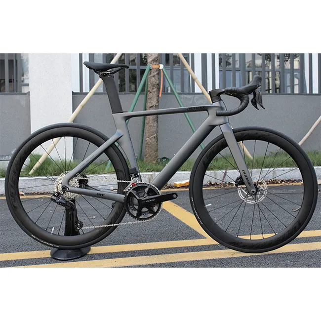 Factory Direct Cycletrack Sky EDS 24 Speed Carbon Fiber Road Bike with Shimano 7170 Propel Disc