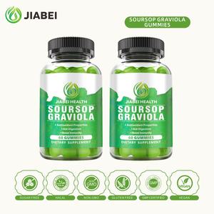 Jiabei Fábrica Personalizada OEM/ODM Graviola Graviola Gummy Imune Immune Boosting Herb Extratos para Adultos - Product Image 6