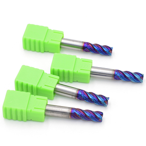 4Mm 6Mm 8Mm Cắt HRC65 4 Flute Hợp Kim Carbide Phay Thép Vonfram Phay Cutter End Mill CNC Router Bits - Product Image 3