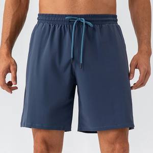Shorts décontractés amples pour hommes, nouvelle collection été, design tendance, plusieurs couleurs, grande poche, effet froissé, excellente qualité - Product Image 4