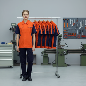 <span class=keywords><strong>Ropa</strong></span> de Trabajo para Hombre, Uniforme con Logotipo Personalizado, Chaqueta y Pantalones de Trabajo, Trajes de Trabajo - Product Image 6