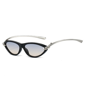Gafas de Sol de Ojo de Gato de Alta Calidad para Mujer, Diseño Moderno, Protección UV400, Moda Transfronteriza, Nuevas Gafas de Sol de Ojo de Gato de Metal de Alta Calidad - Product Image 4