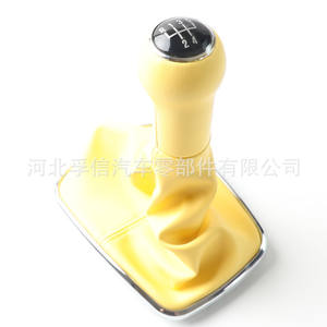 ปลอกหุ้มหัวเกียร์หนังสำหรับรถกอล์ฟ 4 5 6 สปีด เกียร์ธรรมดา - Product Image 2