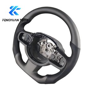 Volant en fibre de carbone forgée Alcantara <span class=keywords><strong>R</strong></span>-design pour <span class=keywords><strong>Volvo</strong></span> V60 S40 XC40 V70 XC60 XC90 XC70 <span class=keywords><strong>S60</strong></span> C30 S90 V40 S80 <span class=keywords><strong>R</strong></span> Polestar - Product Image 2