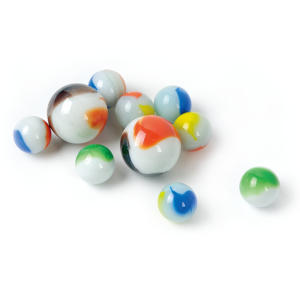 Cheaper 16mm <strong>White</strong> Glass <strong>Marble</strong> <strong>Ball</strong> for Children Toys or Decoration - Product Image 1