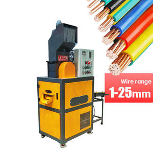 כבל shrder מיני פסולת גרוטאות נחושת מגשר נחושת חוט גרנולוטור מכונות מיחזור פסולת - Product Image 1