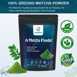 Matcha Orgánico Puro de Grado Ceremonial Laicuherb - Té Saludable Vegano Sin Gluten Sin OMG en Bolsitas de Té Instantáneo - Product Image 2