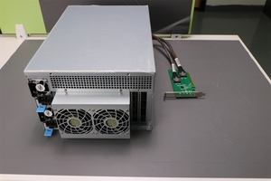 5-Way GPU PCIe 4.0 Expansion <b>Dock</b> Supports Multi-<b>Dock</b> Expansion PEX88096 <b>Switch</b> for AI Computing - Product Image 3