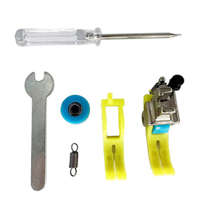 Accesorios para Máquinas de Coser: Juego de Prensatelas de Teflón, Placa Base Plana de Repuesto, Piezas Duraderas para Procesamiento de Prendas - Product Image 1
