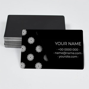 Anodized Aluminum Custom Engraved Stainless Steel Laser Cut Name Black Silver Blanks Metal Business <strong>Cards</strong>