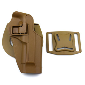 ซองปืน Kydex แบบดึงเร็วสำหรับ Beretta M92, ซองปืนคาดเอวสำหรับมือขวาสำหรับการเอาชีวิตรอดกลางแจ้ง - Product Image 6