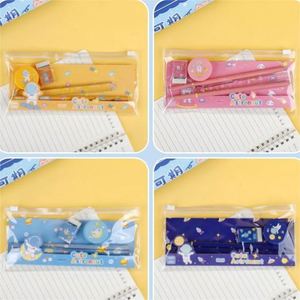 Ensemble de papeterie en gros avec boîte cadeau à thème dessin animé pour enfants (garçons et filles) – Fournitures scolaires pour la maternelle - Product Image 2