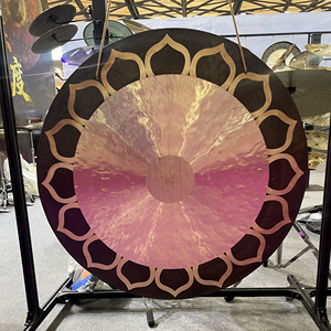 Catégorie <span class=keywords><strong>de</strong></span> produit Gong <span class=keywords><strong>de</strong></span> vent <span class=keywords><strong>de</strong></span> Lotus fait main <span class=keywords><strong>de</strong></span> 36 pouces 90CM <span class=keywords><strong>de</strong></span> haute qualité pour les guérisseurs sonores Gong et cymbales - Product Image 2