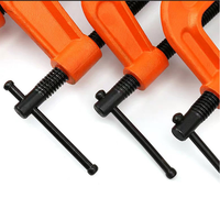 Ensemble de pinces en G et en F robustes pour le travail du bois, pinces de fixation, outils à main pour l'assemblage de meubles