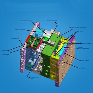 قوالب حقن بلاستيكية مخصصة من ABS، قوالب مفتوحة، قطع غيار وإكسسوارات ألعاب، قوالب مخصصة غير قياسية، بيع بالجملة من الصين - Product Image 1