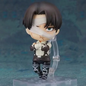 Versión Q para Nendor Attack on Titan Figuras de acción de la temporada final Eren Yeager Mikasa Capitán Reiner Figuras de exhibición de cartón de PVC - Product Image 2