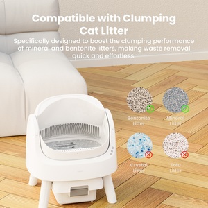 AutoScooper 11 Bac à litière automatique pour chat, grand format, à ouverture supérieure, en matériau PP, facile à nettoyer, pour les foyers multi-chats - Product Image 4