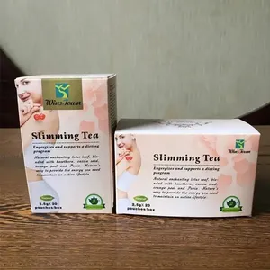 Bolsa de té para pérdida de peso de etiqueta privada El mejor té de hierbas Delgado verde con ajuste de barriga plana de desintoxicación rápida adelgazante