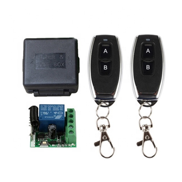 433MHz 12V Wireless Remote Control Switch Intelligent Remote Control of Electronic Access Control Lamps