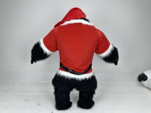 Sheng chi Infla table Walking Tragbare Riesen Gorilla Maskottchen Kostüm Mensch Größe Weihnachten Gorilla zu verkaufen - Product Image 3