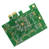 Dispositivo de casa inteligente OEM Pcba, archivo Gerber Smt, montaje de placa de circuito impreso, placa Circular impresa Pcba