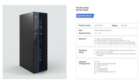 Armoire réseau 4U avec disponibilité de stock Armoire rack pour serveur réseau standard 42U pour centres de données et salles informatiques