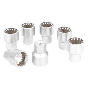 Douille <span class=keywords><strong>antivol</strong></span> <span class=keywords><strong>pour</strong></span> écrou de roue Porsche <span class=keywords><strong>pour</strong></span> Cayman, Macan, Touareg et 911 - Outil de démontage de clé de roue - Product Image 5