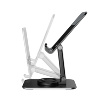 Support de tablette mobile de bureau Boneruy L70, base en acier carbone, flexible, réglable, rotatif, compatible avec les tablettes de 5 à 12,9 pouces, 188 g, garantie 6 mois