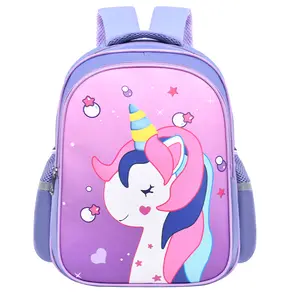 Primary school backpacks children's cartoon backpacks doubleshoulder spine protection load reduction Can carry school can carry