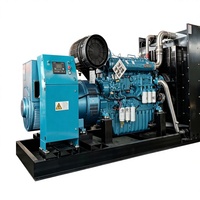 Groupe électrogène diesel silencieux Weichai Baudouin de 550 kW en veille, 400 V 50 Hz, alimentation de secours d'urgence pour la construction