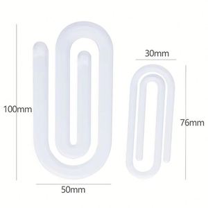 Clips de sublimation créatifs en acrylique pour marque-pages, impression personnalisée - Product Image 3