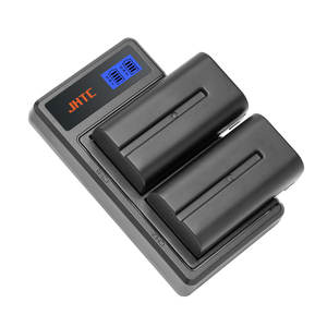 JHTC 2900mAh NP-F550 액체 배터리 (NP-F970, F750, F550, <span class=keywords><strong>Yongnuo</strong></span> YN300III, YN360III, Godox LED 비디오 라이트 모니터용) - Product Image 5