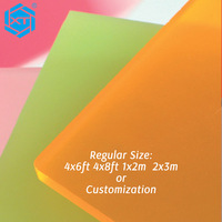 Nouveau produit de feuille acrylique dépoli, 16mm, Non éblouissant, 5mm,