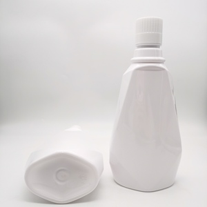 Botella de plástico recargable para baño, botella vacía de plástico PET con tapa de latón, 500ml - Product Image 5