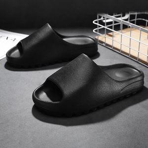 Pantoufles épaisses à semelle épaisse, antidérapantes, pour l'extérieur, couleur unie, sandales à une sangle pour hommes et femmes, taille 36 à 45 - Product Image 2