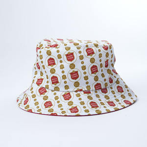 Unisex Chất Lượng Cao Có Thể Đảo Ngược Xô Mũ Thêu Đầy Đủ In Logo Câu Cá Xô Mũ Cho Mặt Trời Bảo Vệ Cho Du Lịch - Product Image 4