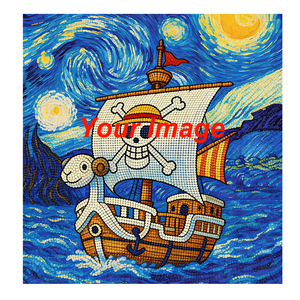 Peintures au diamant personnalisées, réalisées avec des diamants, transformant des photos <span class=keywords><strong>en</strong></span> tableaux, comme des affiches d'art de guerre pour la décoration murale - Product Image 1