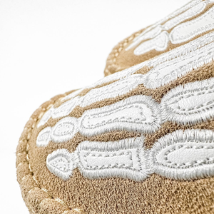 Мужские сандалии-мюли из искусственной замши с вышивкой и стразами, резиновые сандалии-скелетоны для мужчин - Product Image 2