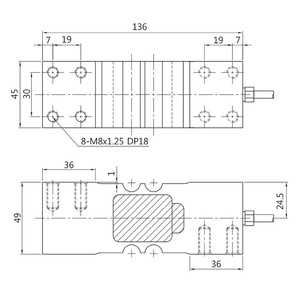 Báscula Comercial Veidt para Corea CAS Kais BCW-60L, 70L, 150L, 180L con Sensor de Punto Único de Alta Precisión BCW-60L, 70L, 150L, 180L - Product Image 3