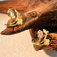 Anillo de Acero Inoxidable con Forma de Corazón Geométrico Exagerado Retro de Y & SINS, Anillo de Moda de Lujo de Alta Gama para Regalo de Fiesta